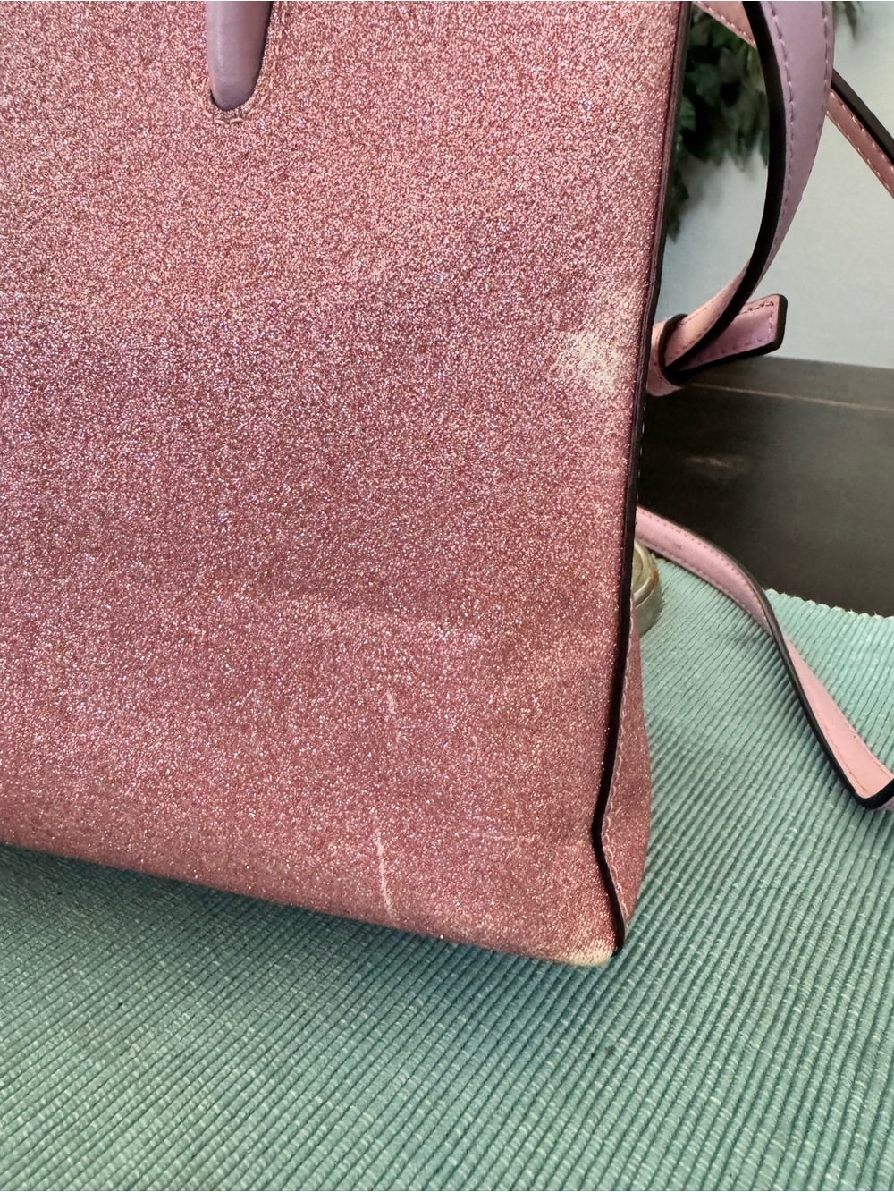Kate Spade New York pink glitter Trista shopper tote - Picture 10 of 13
